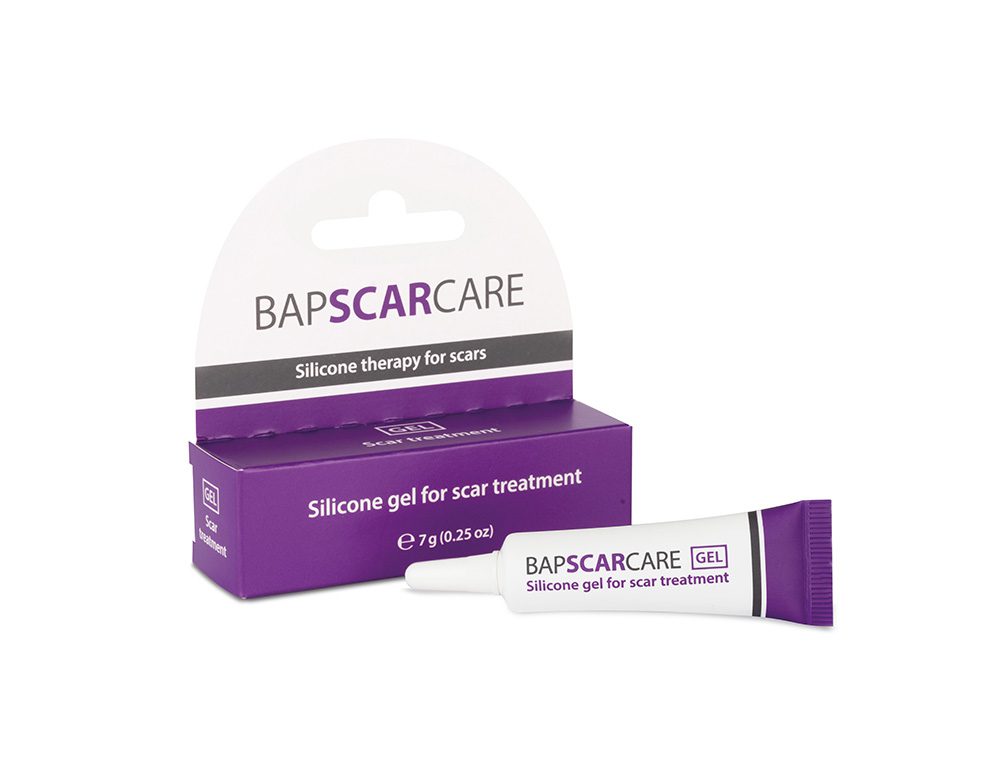 BapScarCare Silicone Scar Gel, 7g Tube