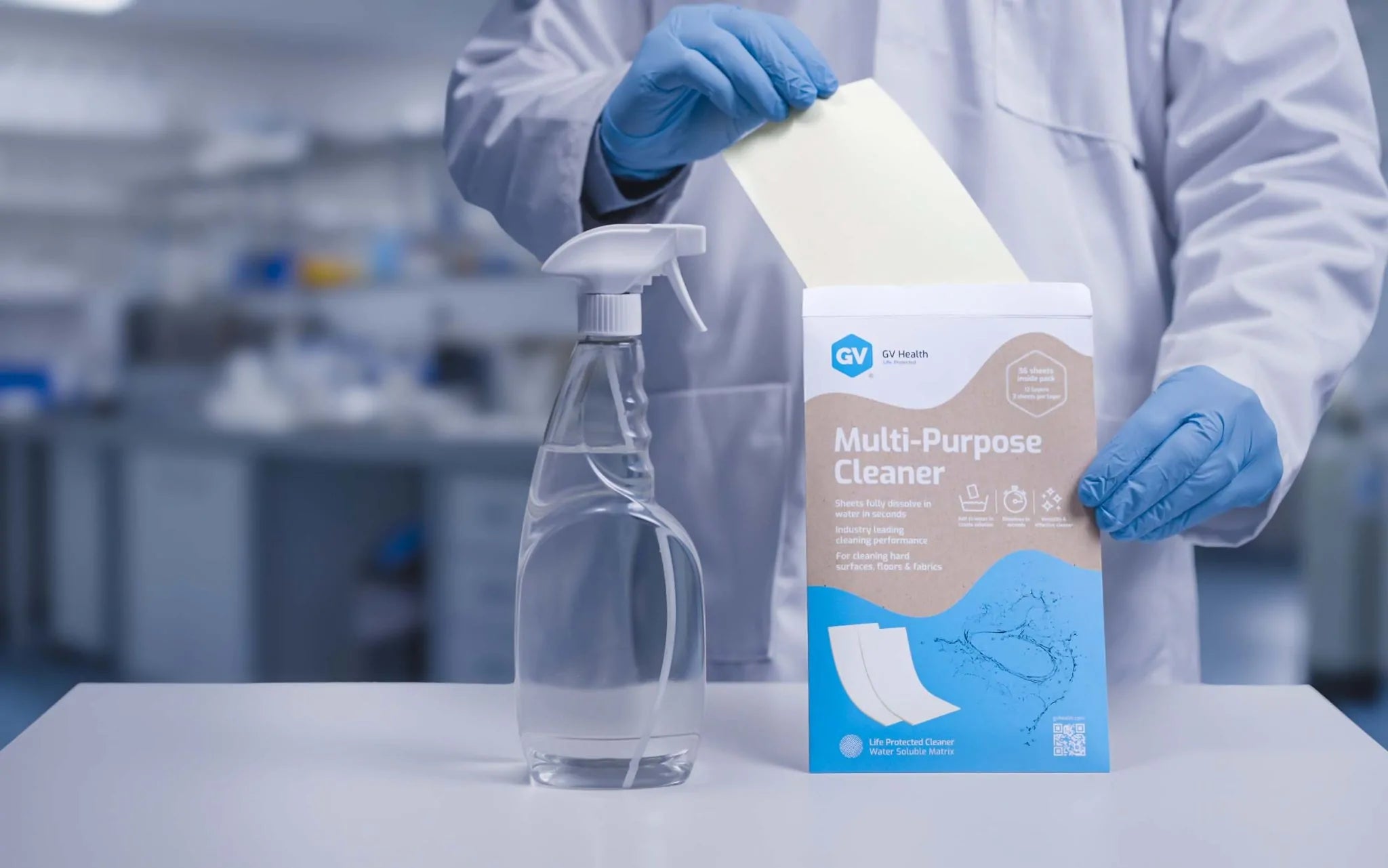 Life Protected Cleaner: Water-Soluble Sheets for Multi-Purpose Cleaning