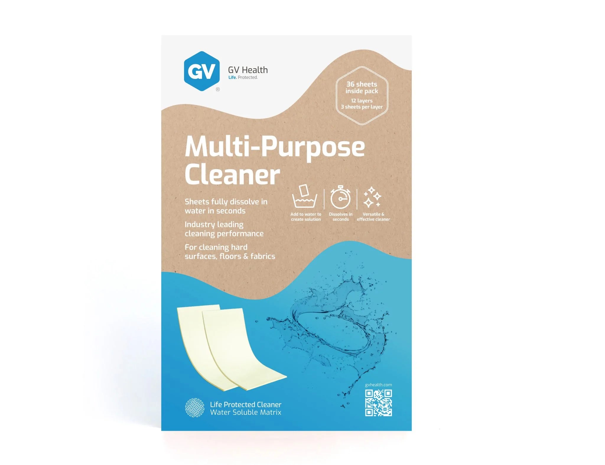 Life Protected Cleaner: Water-Soluble Sheets for Multi-Purpose Cleaning