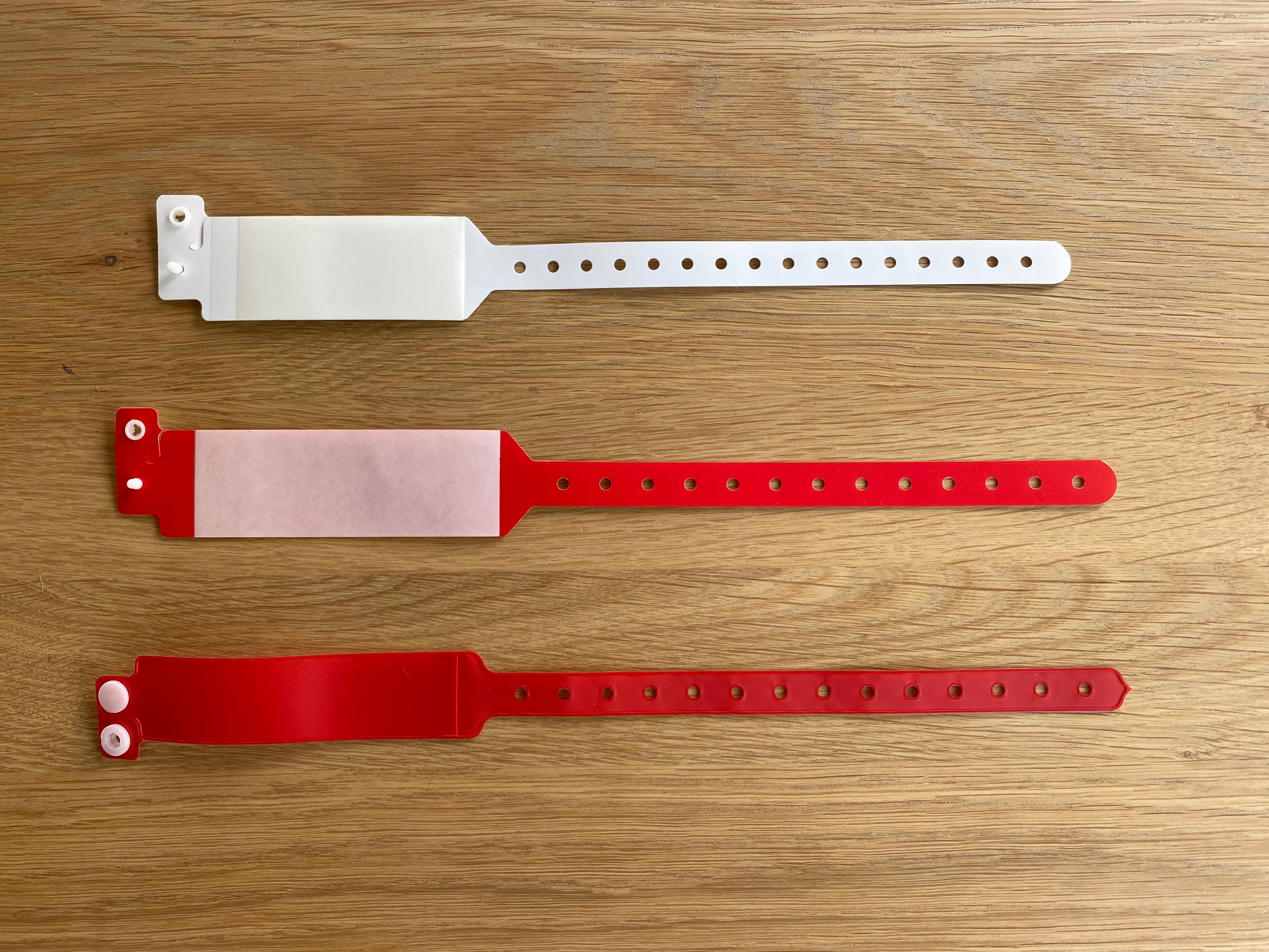 Event Multi-use Wristbands - 25mm (1 inch) - BOX 500 - On SALE