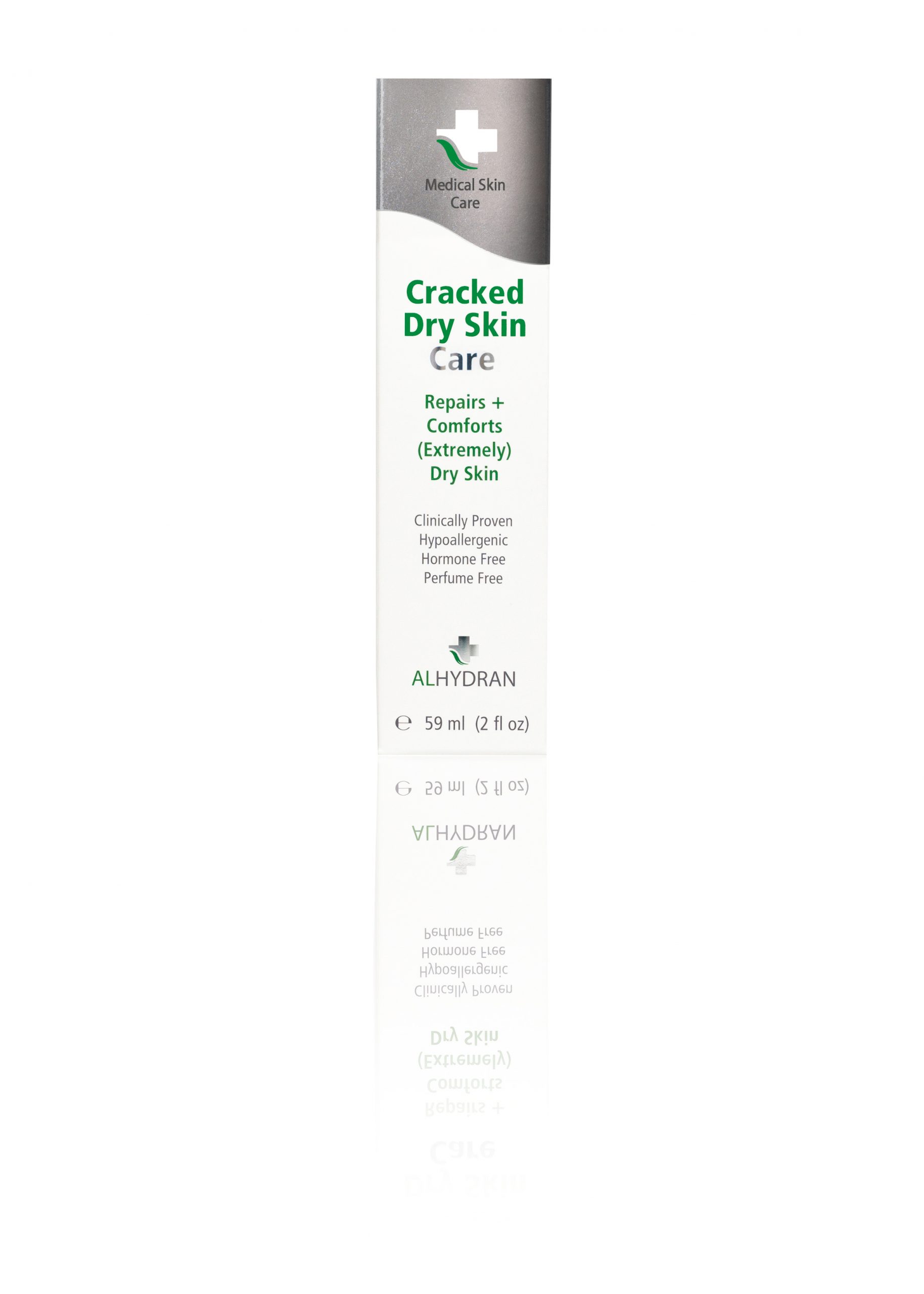 ALHYDRAN Cracked Dry Skin Care cream 59ml tube – medical moisturiser for extremely dry, cracked skin NZ