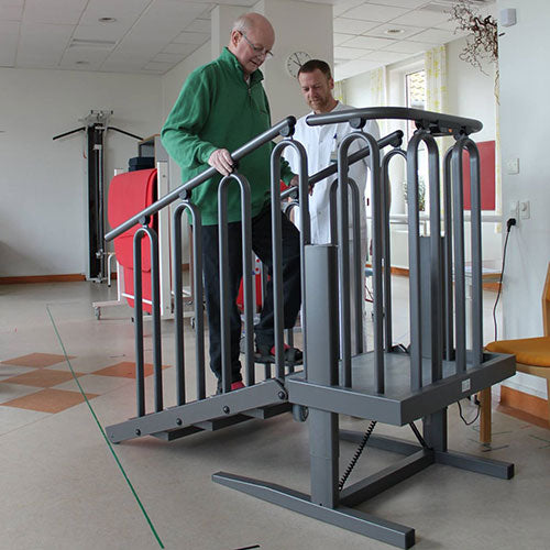 Stair climb to freedom