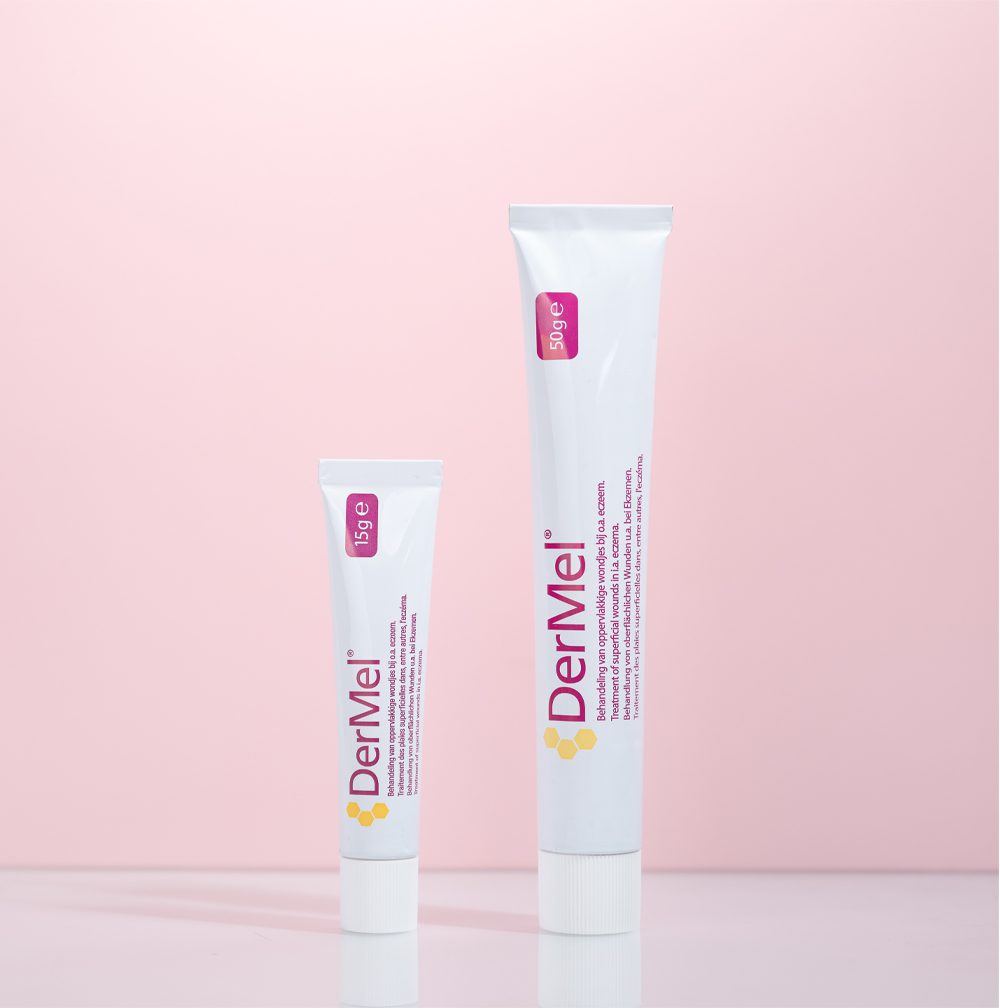 DerMel Honey Ointment for Eczema and Wounds, Tube