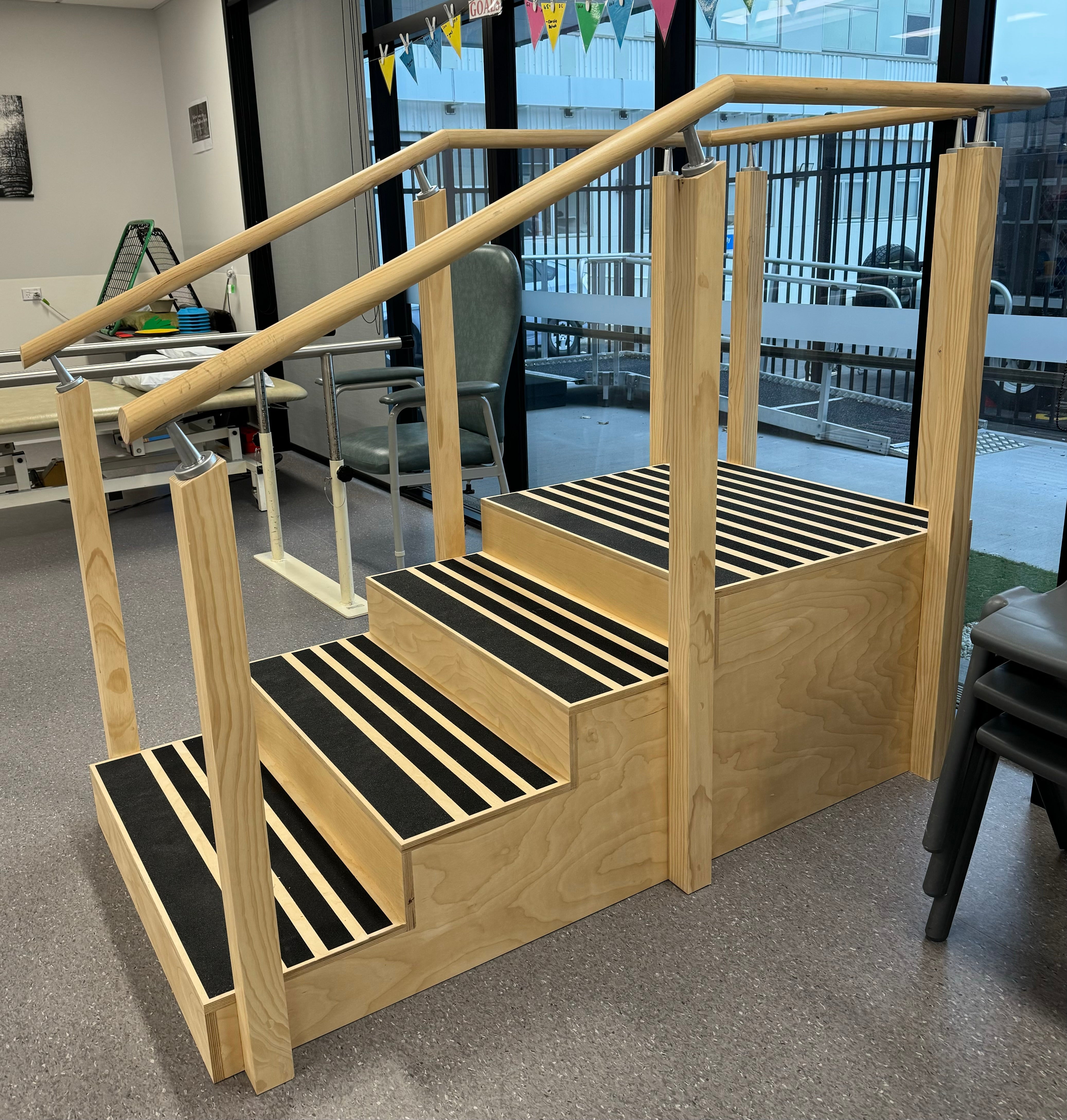 Portable rehab stairs