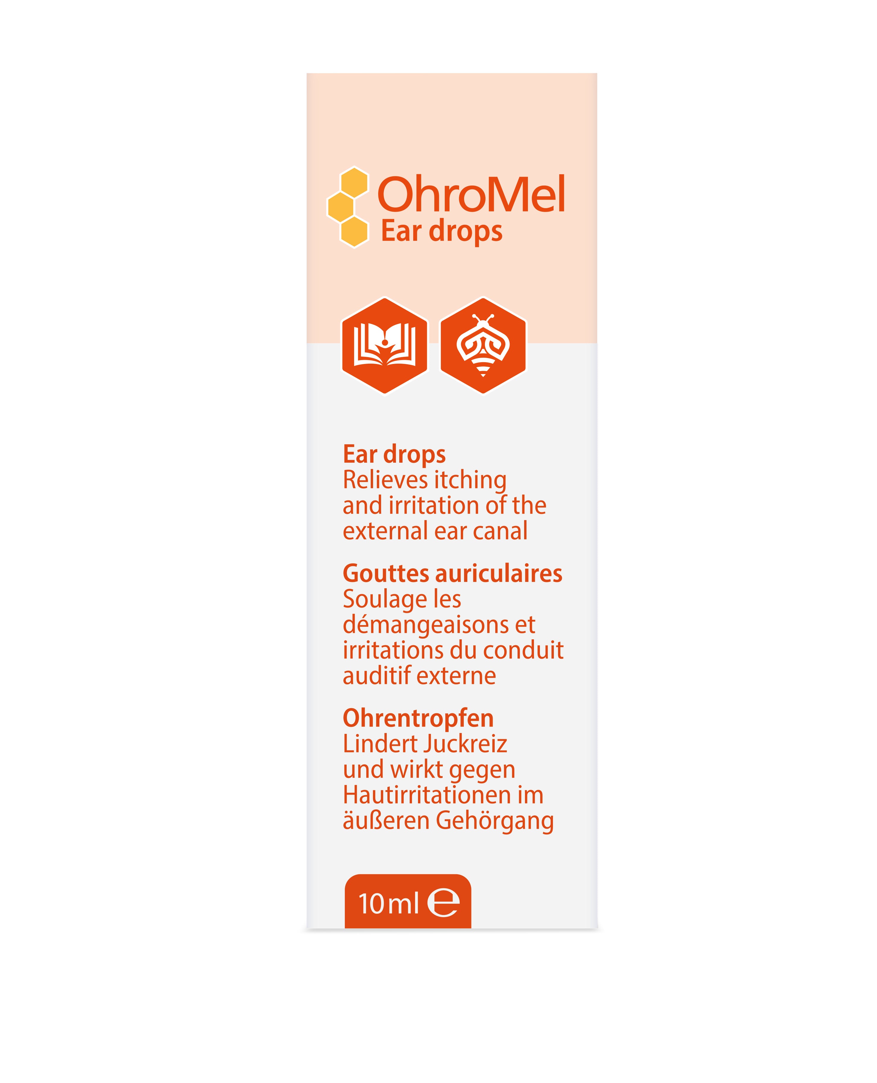 OhroMel Ear Drops, 10ml Bottle