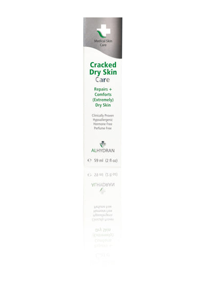 ALHYDRAN Cracked Dry Skin Care cream 59ml tube – medical moisturiser for extremely dry, cracked skin NZ