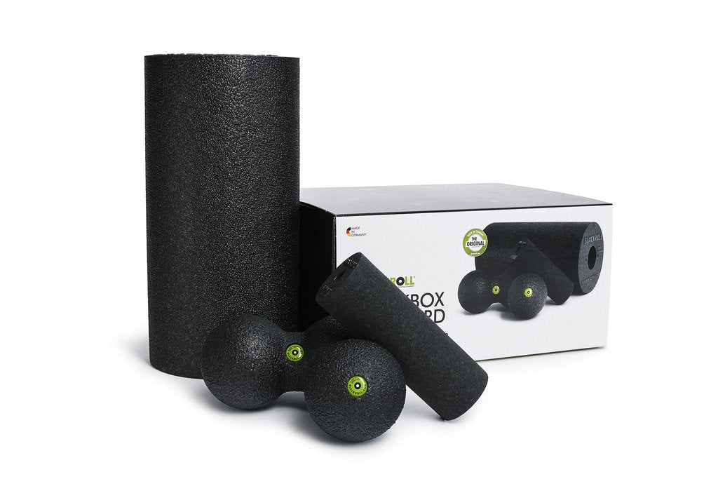 Blackroll box set. Including foam rollers nz, trigger ball and duoball 