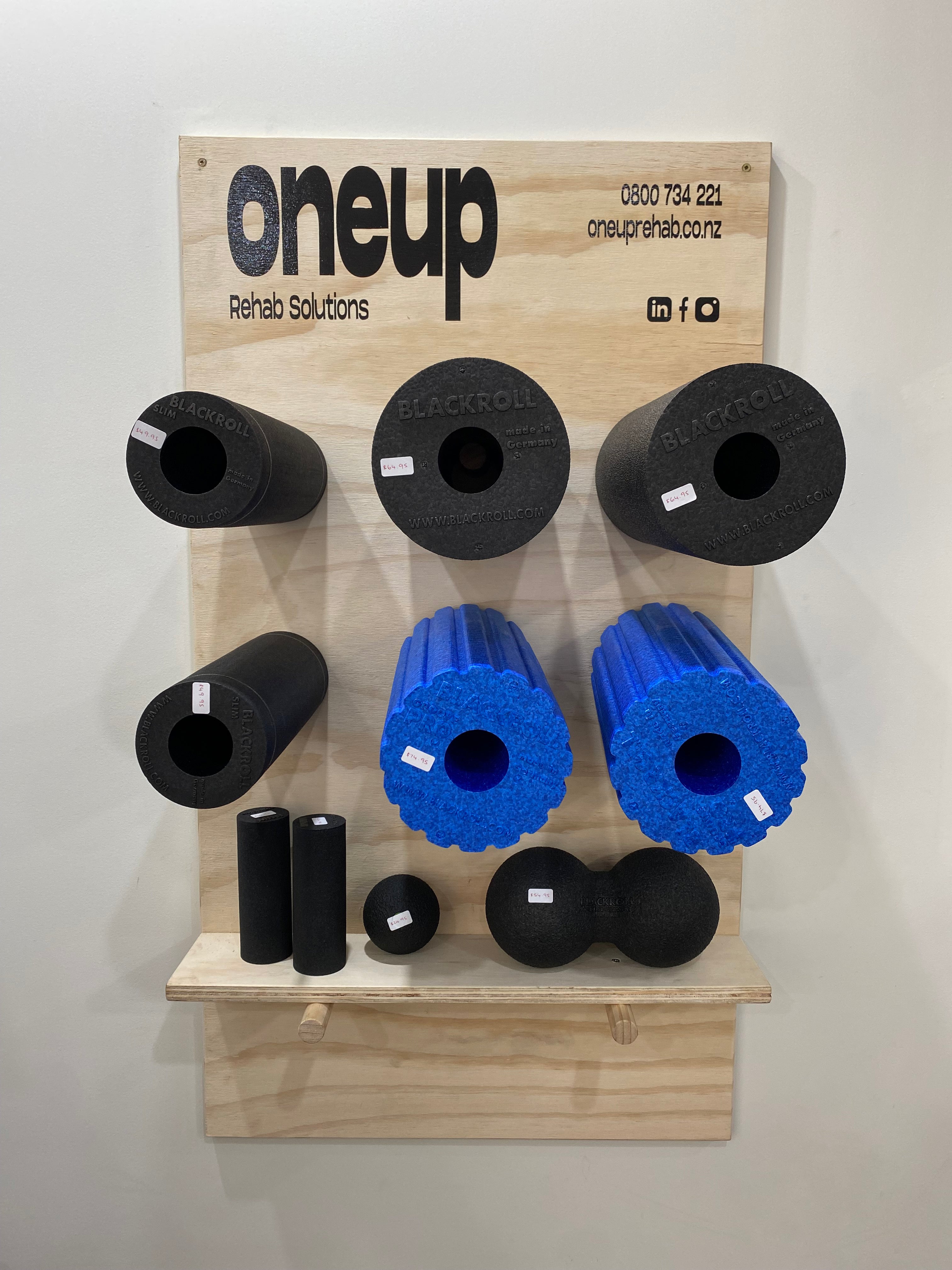 OneUp Storage Peg Board Set