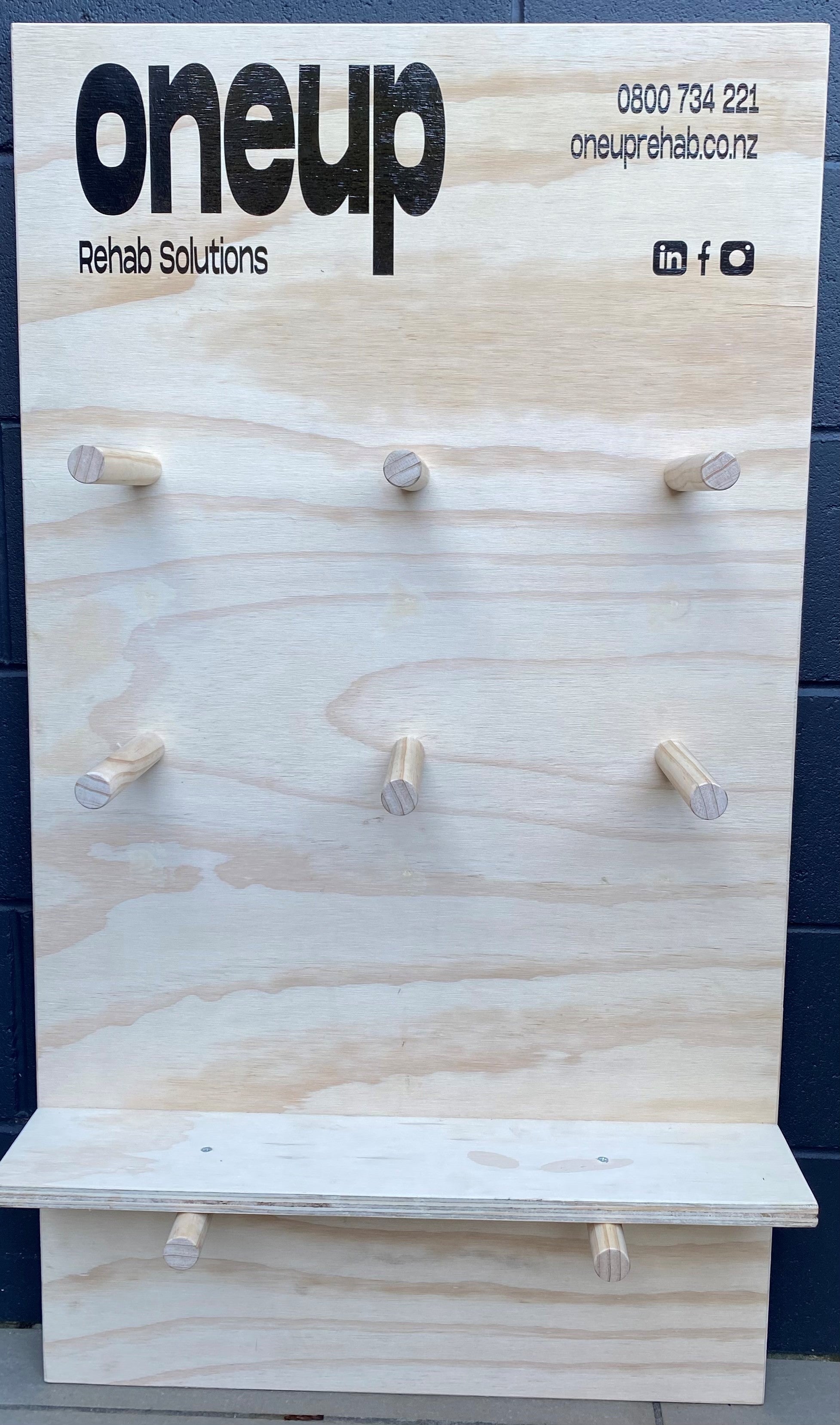 OneUp Storage Peg Board Set