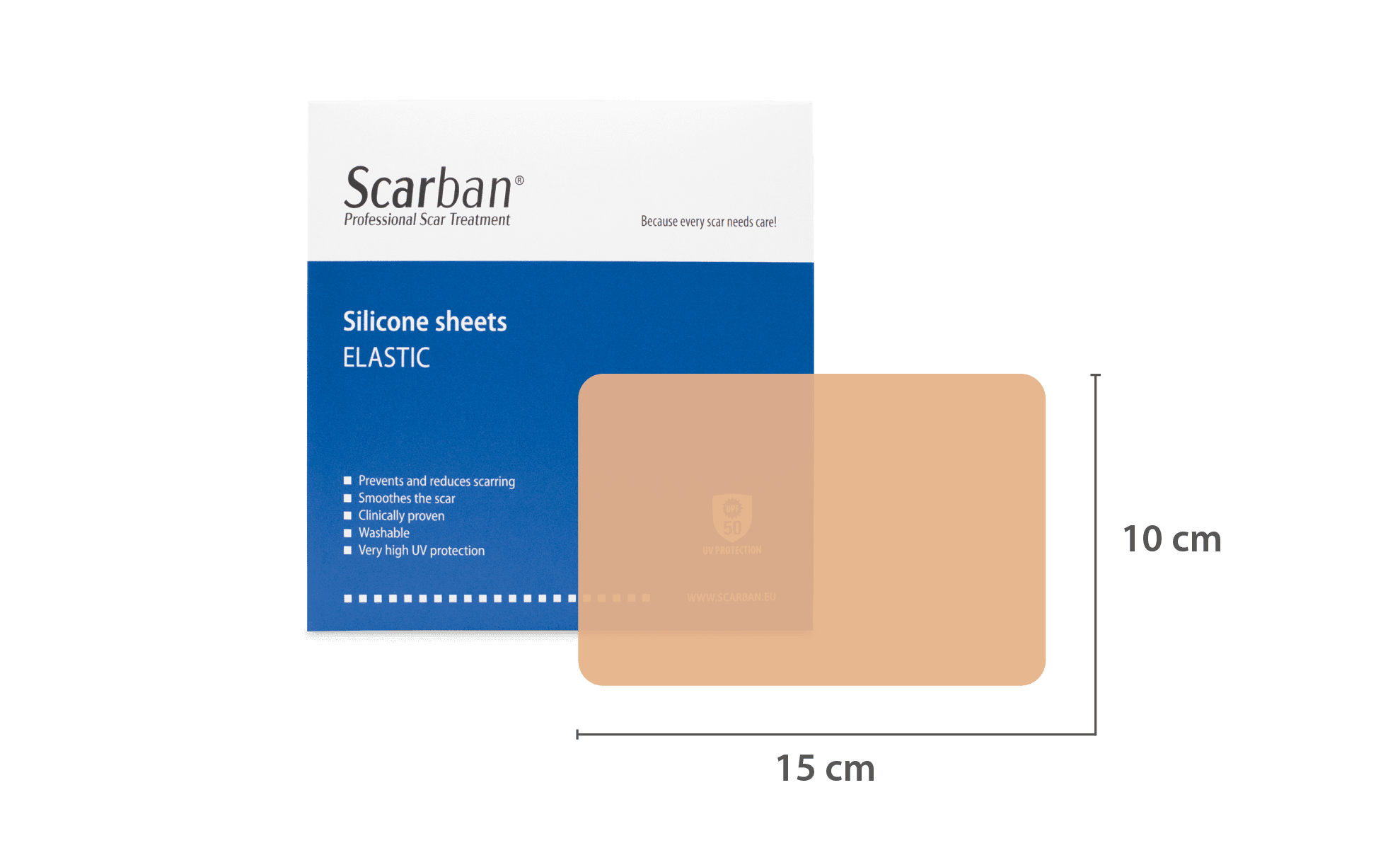 Scarban Elastic Silicone Sheets – OneUp Healthcare