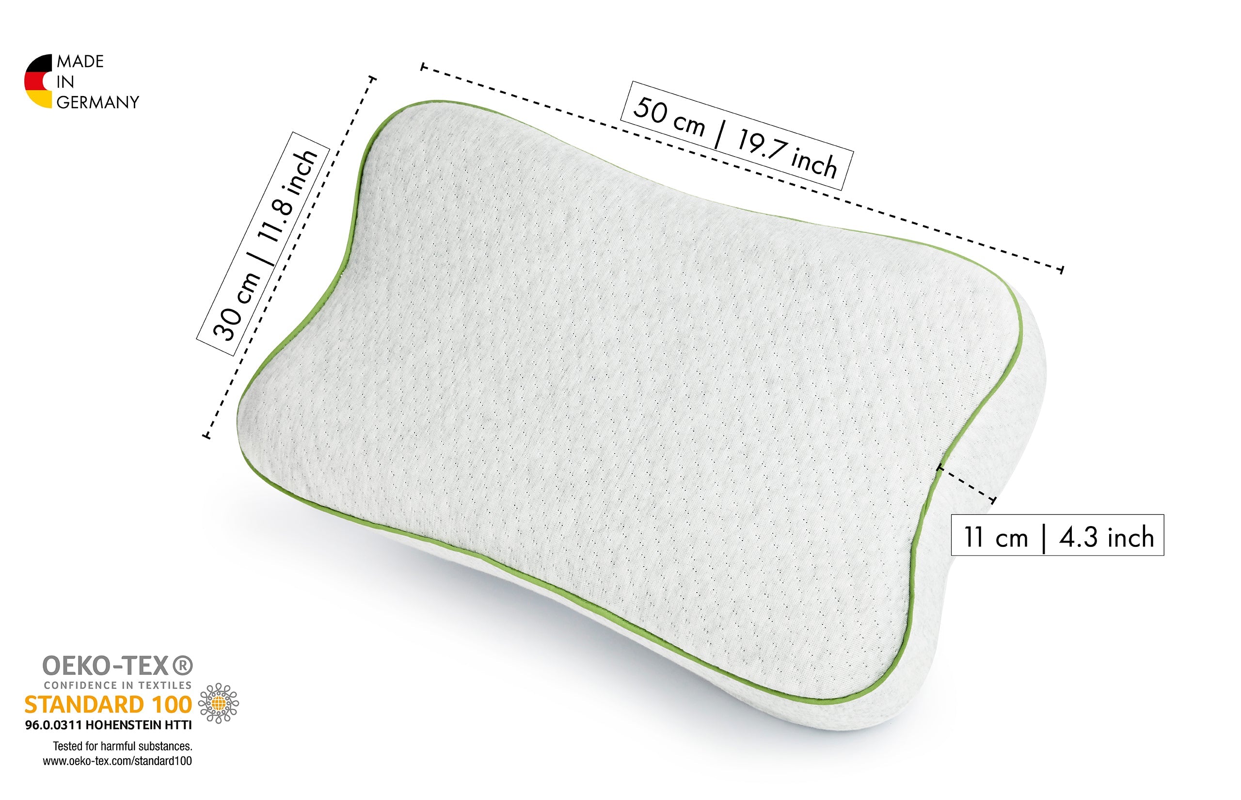 Blackroll Recovery Pillow Duo Pack | 2 x Memory Foam Pillows + Cases